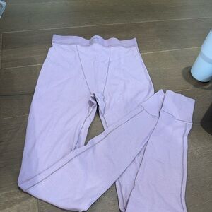 NWT Skims Light Purple Cotton Ribbed leggings